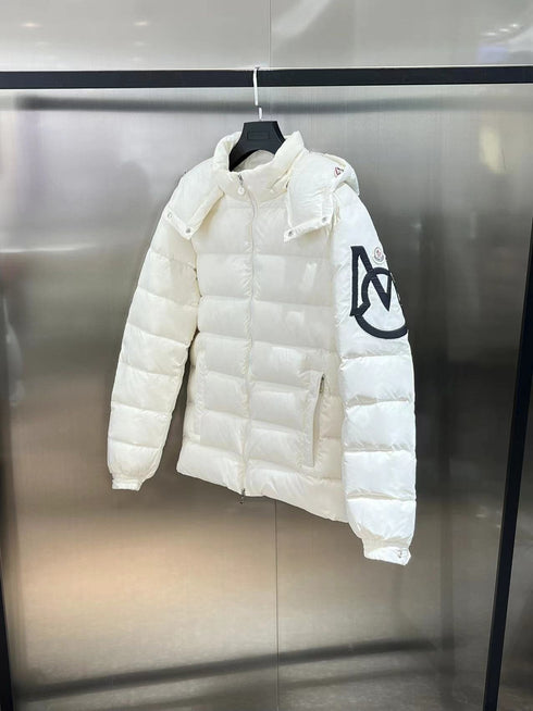 Moncler Hooded Quilted Puffer Coat