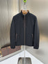 Zegna Reversible Stand-Collar Coat