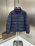 Prada Quilted Stand Collar Puffer Jacket