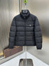 Prada Quilted Stand Collar Puffer Jacket