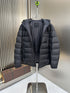 Prada Black Hooded Puffer Jacket