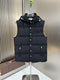 Prada Quilted Hooded Down Vest