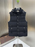 Prada Quilted Hooded Down Vest