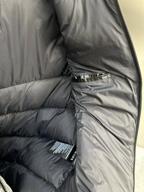 Prada Black Hooded Puffer Jacket