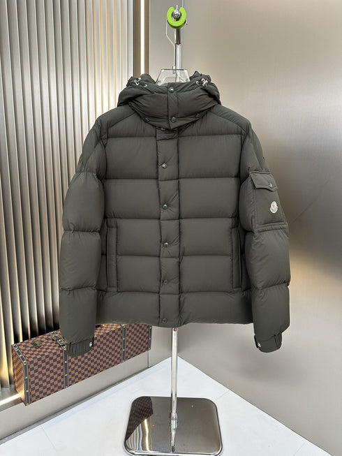 Moncler Hooded Quilted Puffer Coat