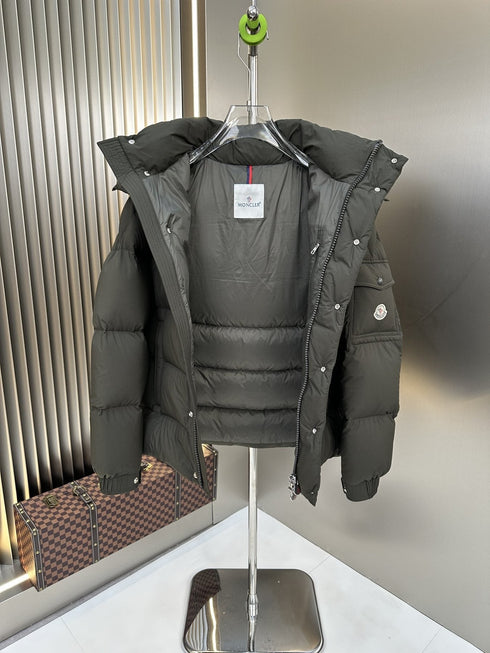 Moncler Hooded Quilted Puffer Coat