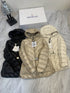 Moncler Hooded Belted Puffer Coat