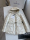 Moncler Hooded Belted Puffer Coat