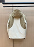 Moncler Color-Block Hooded Puffer Coat