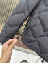 Moncler Chevron-Quilted Hooded Puffer Coat