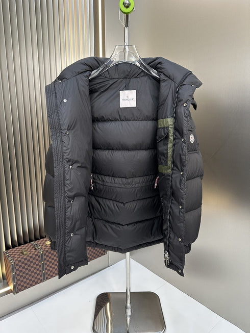 Moncler Hooded Quilted Puffer Coat