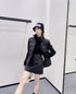 Moncler Quilted Front Knit Jacket