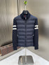 Moncler Men's Hybrid Quilted Knit Puffer Jacket