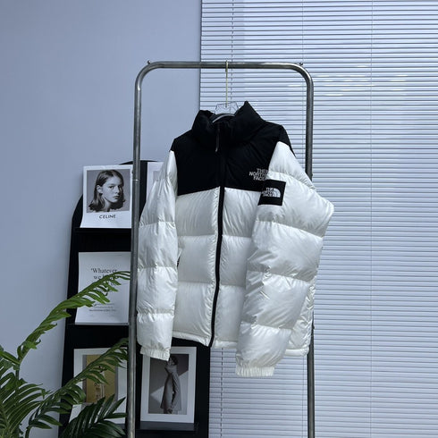 The North Face Color-Block Quilted Puffer Jacket