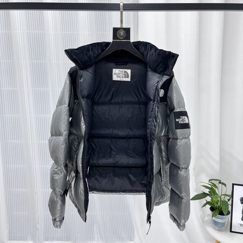 The North Face Color-Block Quilted Puffer Jacket