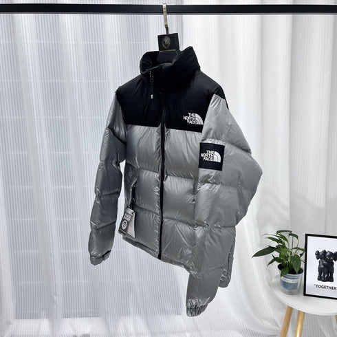 The North Face Color-Block Quilted Puffer Jacket