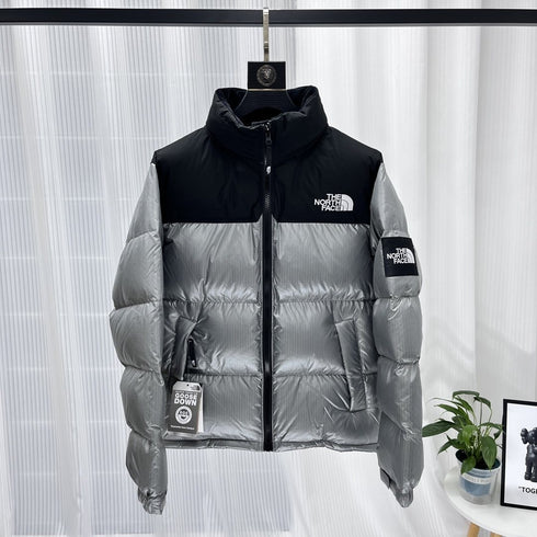 The North Face Color-Block Quilted Puffer Jacket