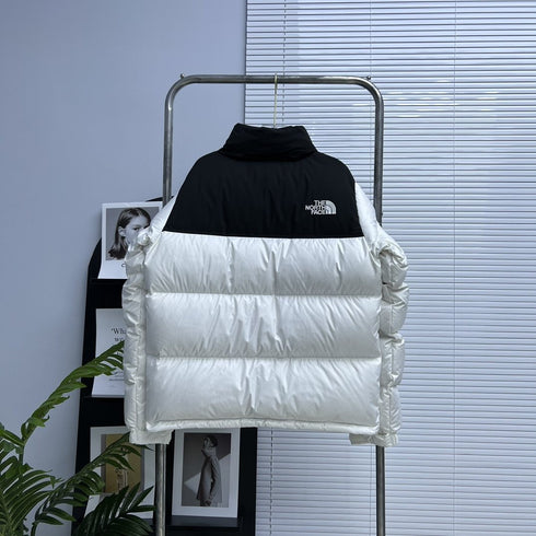 The North Face Color-Block Quilted Puffer Jacket