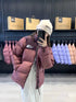 The North Face Color-Block Logo Puffer Jacket