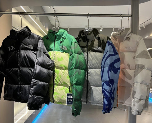 The North Face Camouflage Puffer Jacket
