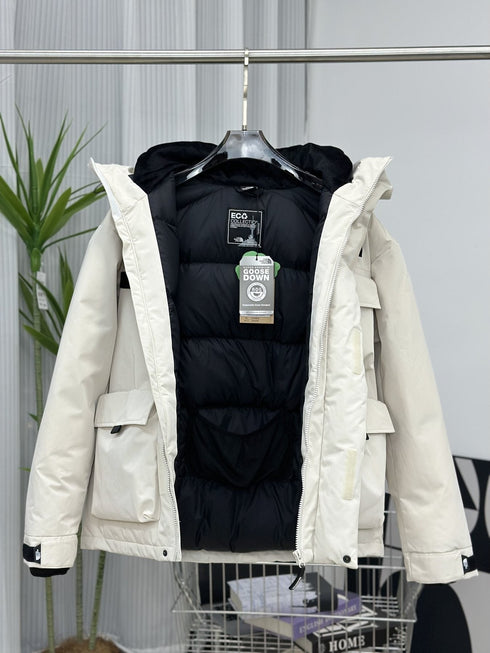 The North Face Hooded Utility Puffer Jacket