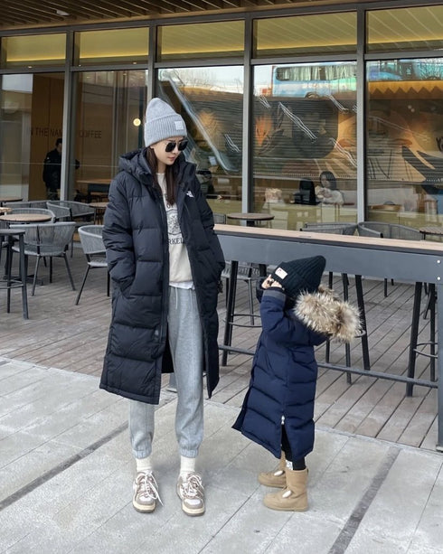 The North Face Longline Hooded Puffer Jacket