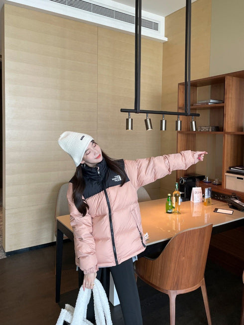 The North Face Color-Block Puffer Jacket