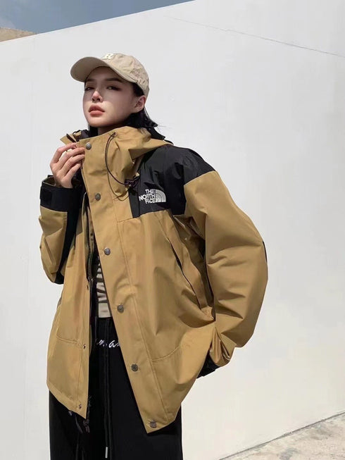 The North Face Color-Block Hooded Jacket