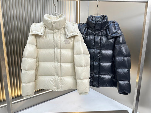 Burberry Hooded Equestrian Knight Puffer Jacket