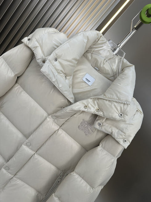 Burberry Hooded Equestrian Knight Puffer Jacket