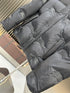 Burberry Charcoal Grey Hooded Quilted Puffer Jacket