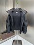 Burberry Charcoal Grey Hooded Quilted Puffer Jacket