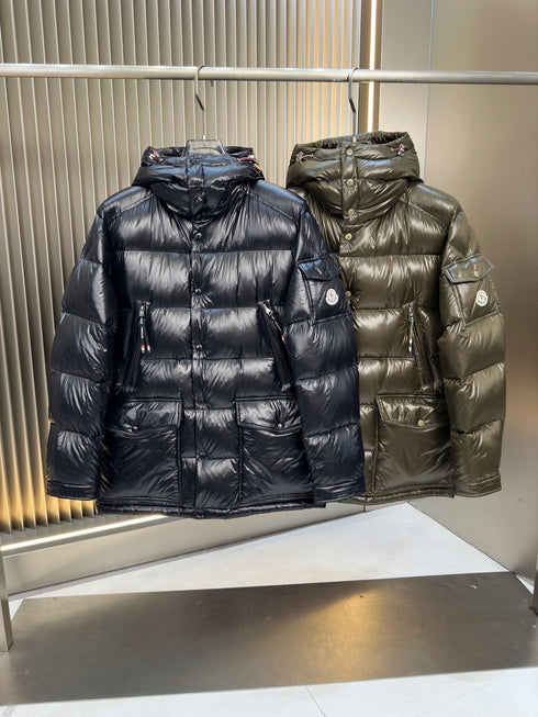 Moncler Hooded Quilted Puffer Coat
