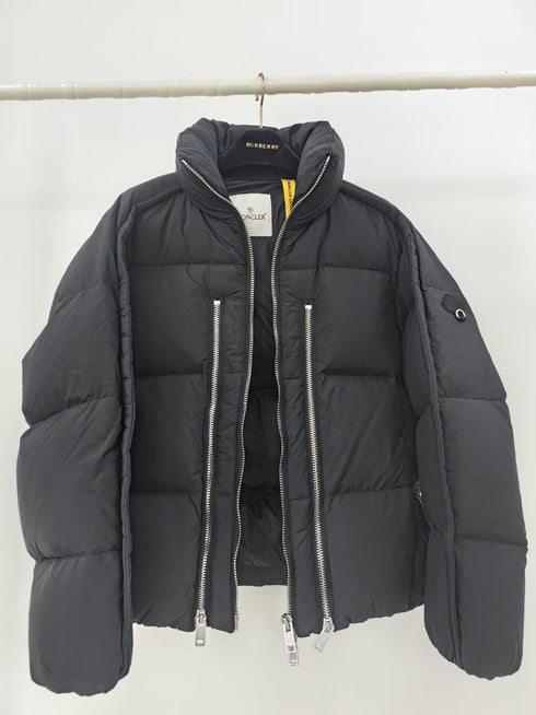Moncler Quilted Stand-Collar Puffer Coat