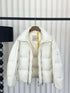 Moncler Quilted Stand-Collar Puffer Coat