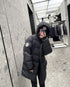 Moncler Bosona Black Long Hooded Down Coat