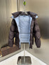 Moncler Convertible-Sleeve Hooded Puffer Coat