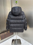 Moncler Convertible-Sleeve Hooded Puffer Coat