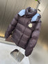 Moncler Convertible-Sleeve Hooded Puffer Coat
