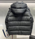 Moncler Matte Short Hooded Puffer Coat