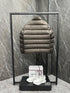 Moncler Tricolor-Trim Puffer Coat