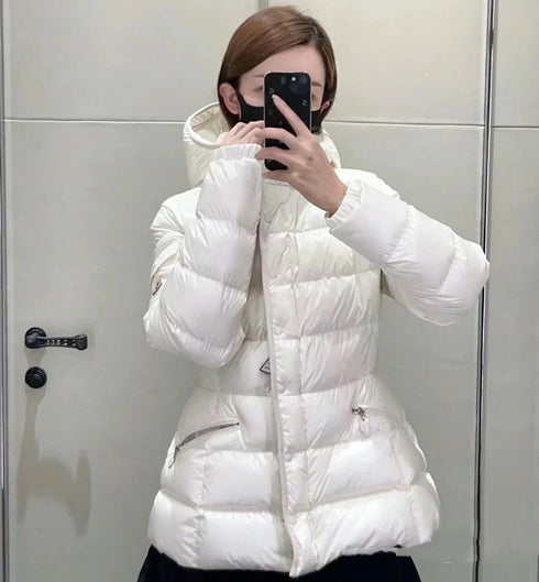 Moncler Hooded Quilted Puffer Coat