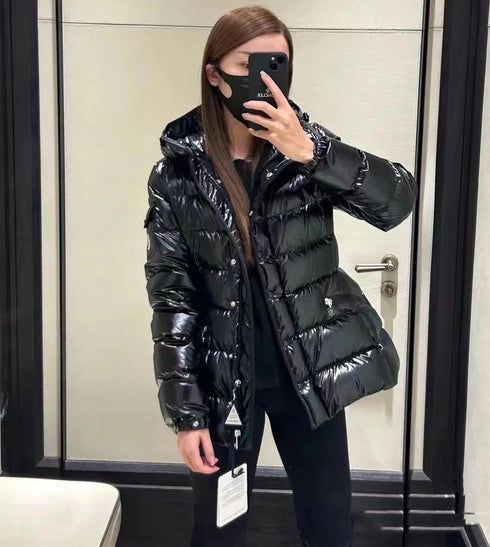 Moncler Hooded Quilted Puffer Coat