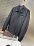 Prada Collared Zip-Front Jacket