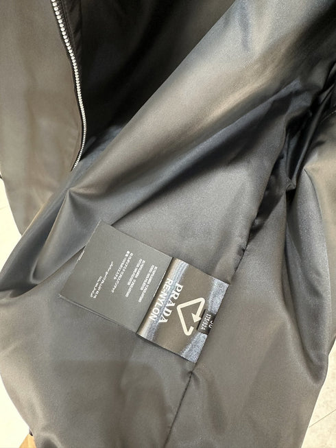 Prada Collared Zip-Front Jacket