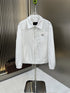 Prada Collared Zip-Front Jacket