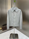 Prada Collared Button-Front Jacket