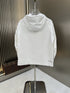 Moncler Hooded Contrast-Zip Jacket