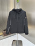 Moncler Hooded Contrast Panel Zip Jacket