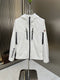 Moncler Hooded Contrast Panel Zip Jacket